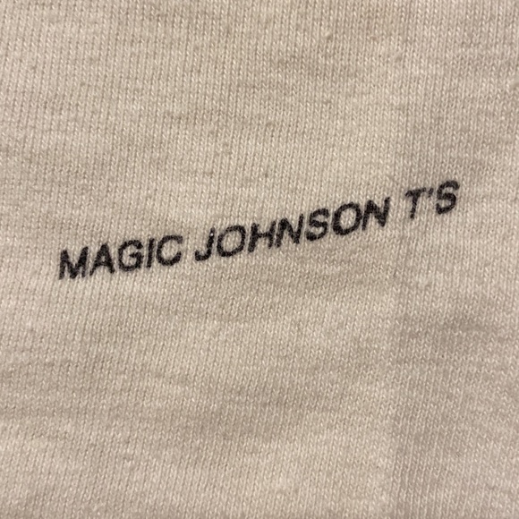 Men’s Miami Dolphins Magic Johnson tee 1994 in size large - Picture 3 of 8